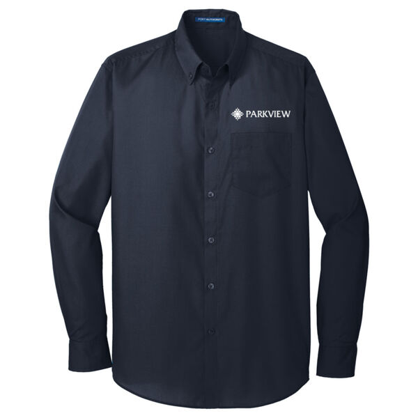 W100 - EMB - Long Sleeve Dress Shirt Thumbnail